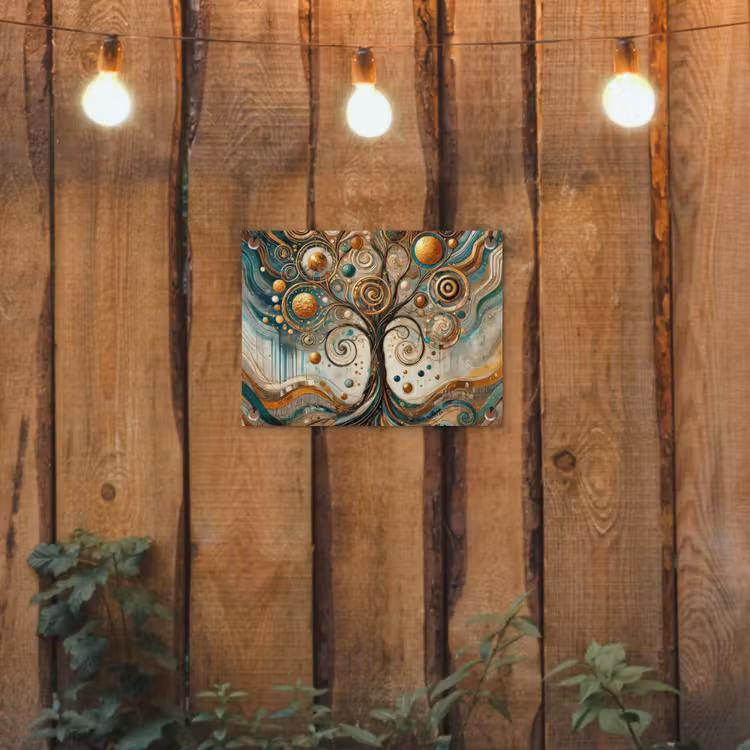 Tuinposter - Levensboom - Boom - Abstract - Modern — 2