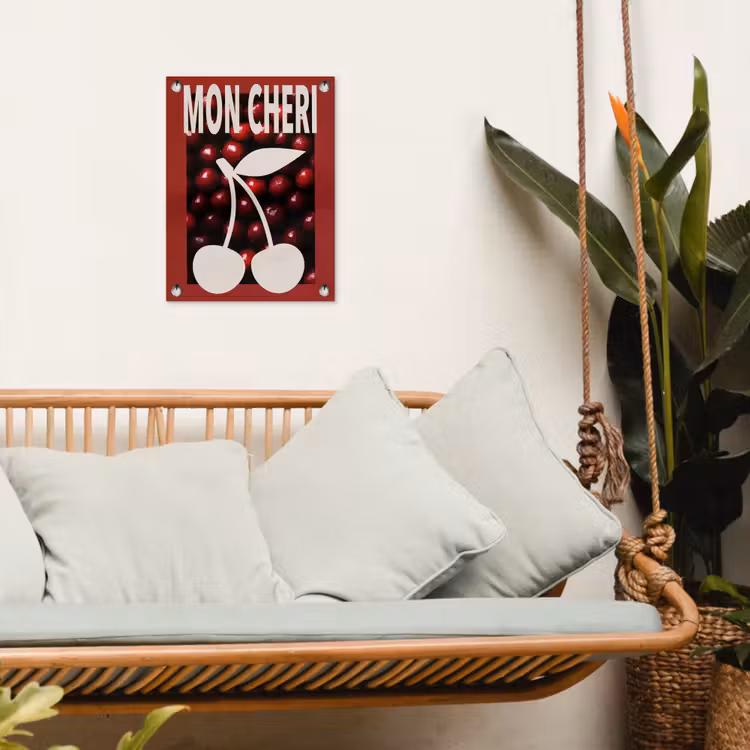 Tuinposter - Kersen - Illustratie - Rood — 5