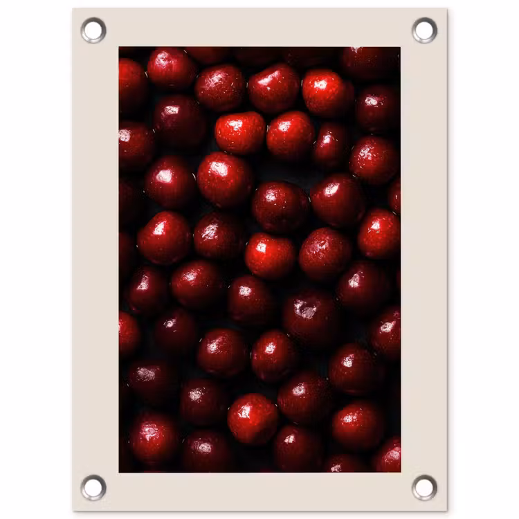 Tuinposter - Kersen - Rood — 1