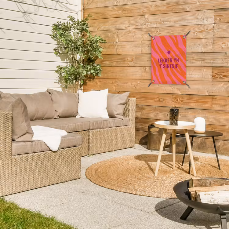 Tuinposter - Quote - Zomer - Roze — 4