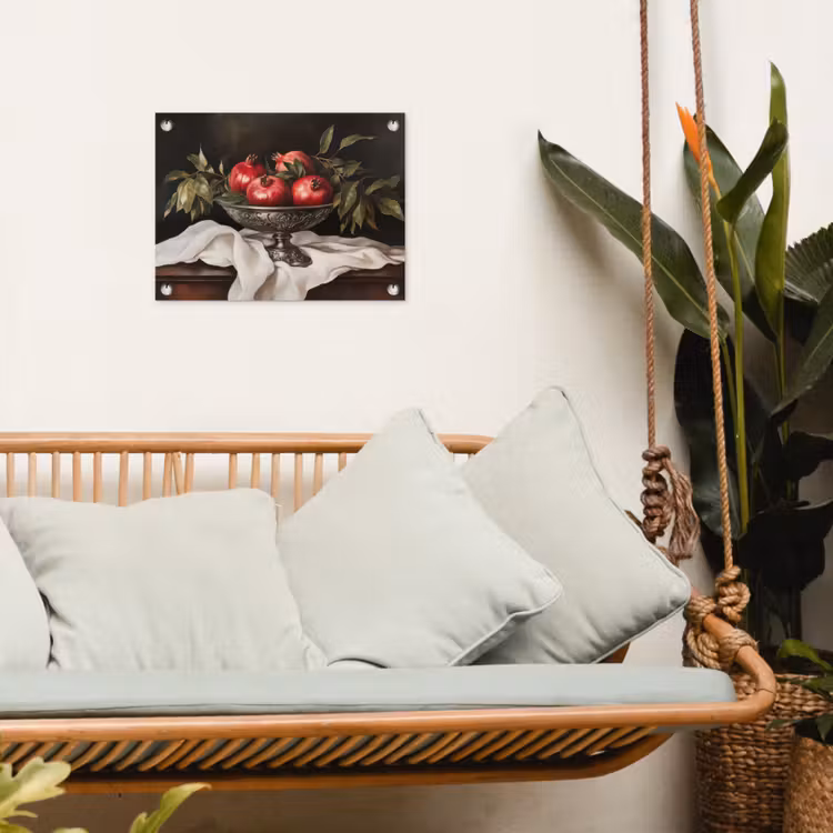 Tuinposter - Granaatappels - Klassiek - Vintage — 5