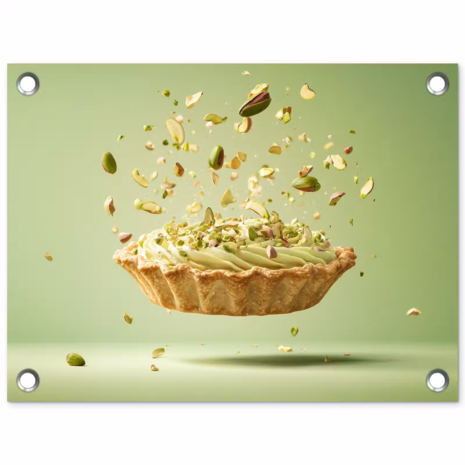 Tuinposter - Pistache - Taart - Noten - Eten — 1