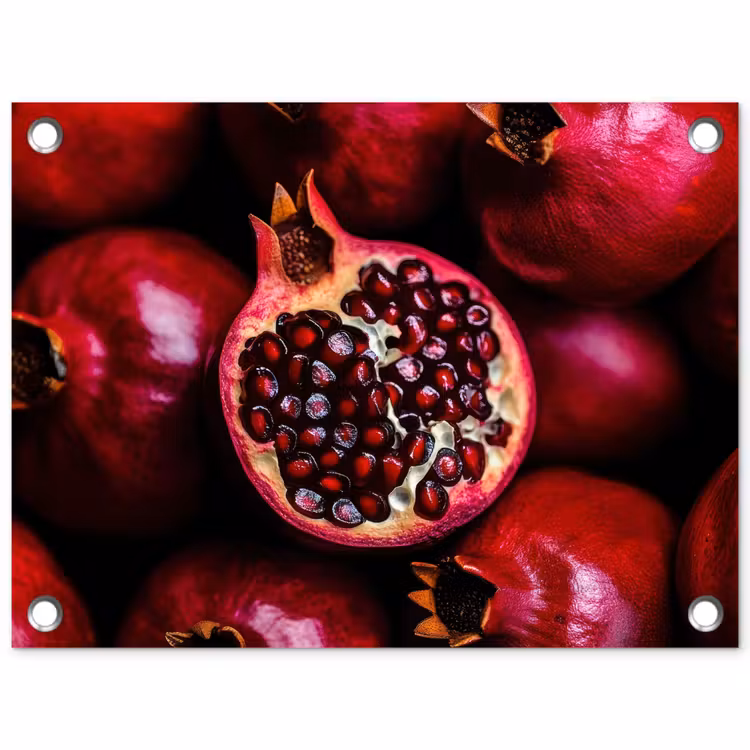 Tuinposter - Granaatappel - Rood - Fruit — 1