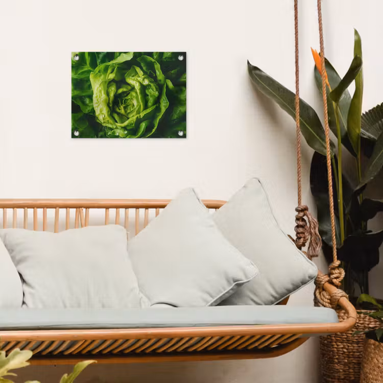Tuinposter - Groente - Sla - Groen — 5