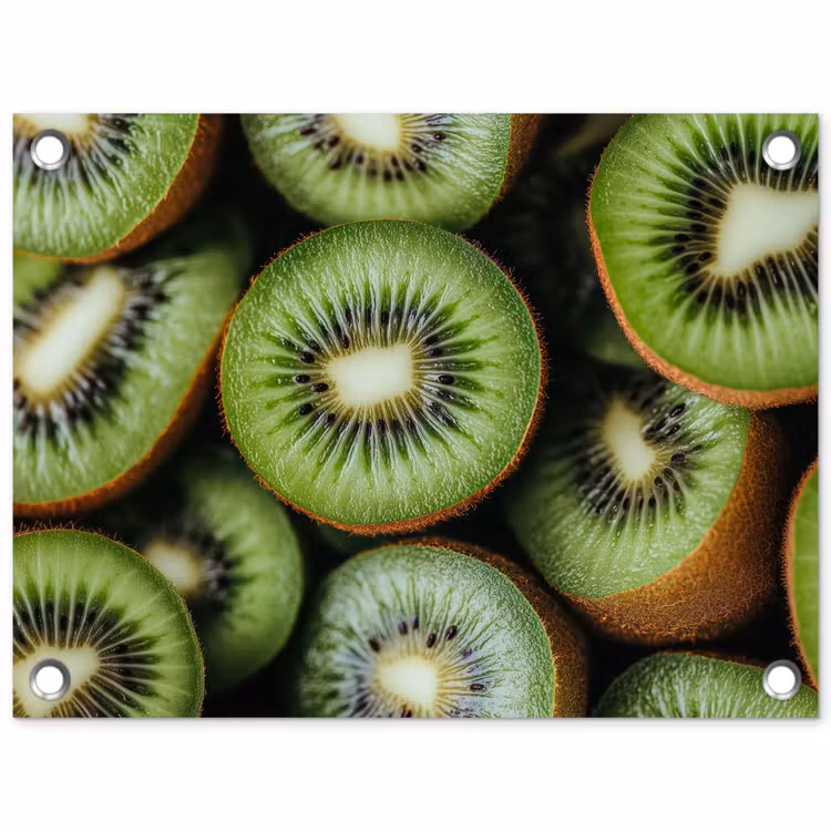 Tuinposter - Kiwi - Fruit - Groen — 1
