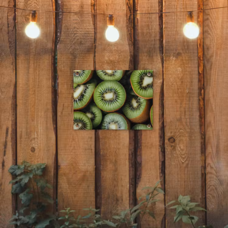 Tuinposter - Kiwi - Fruit - Groen — 2