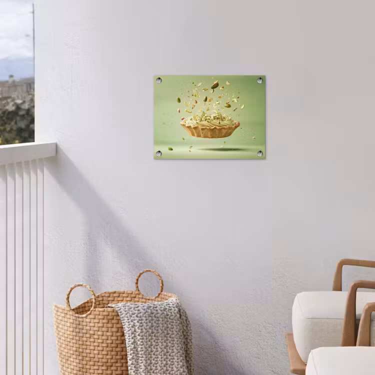 Tuinposter - Pistache - Taart - Noten - Eten — 3