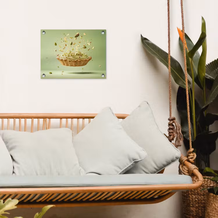 Tuinposter - Pistache - Taart - Noten - Eten — 5