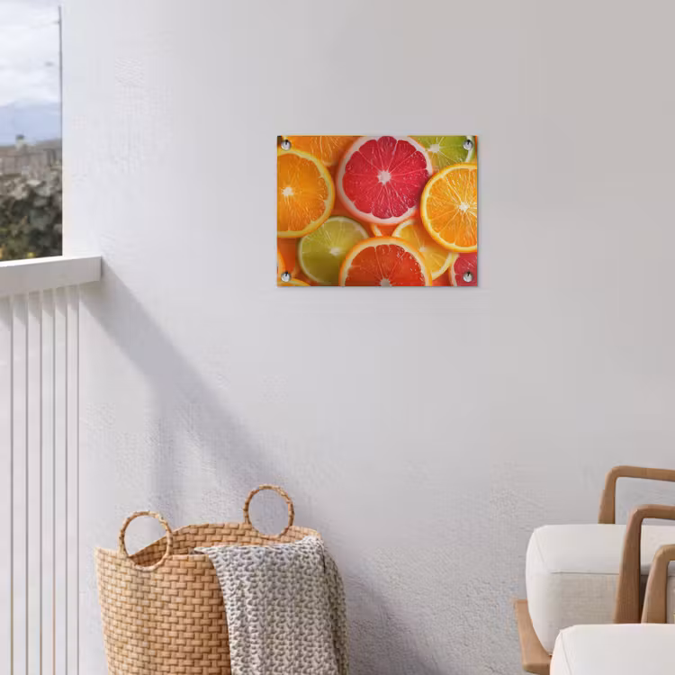 Tuinposter - Fruit - Kleurrijk - Close up — 3