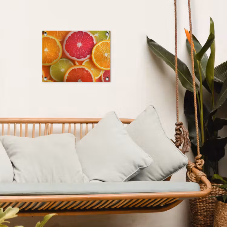 Tuinposter - Fruit - Kleurrijk - Close up — 5