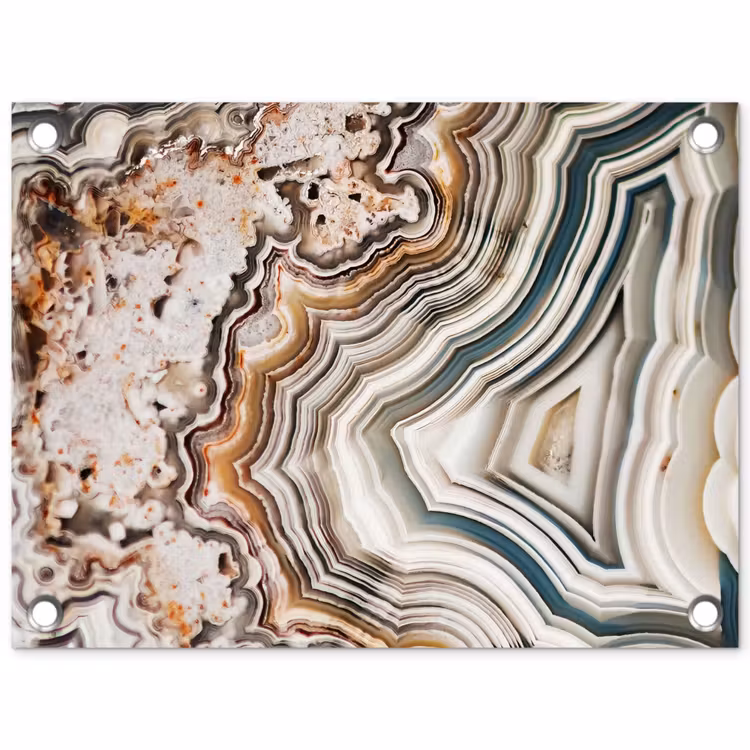 Tuinposter - Edelsteen - Marmer - Natuur - Abstract — 1