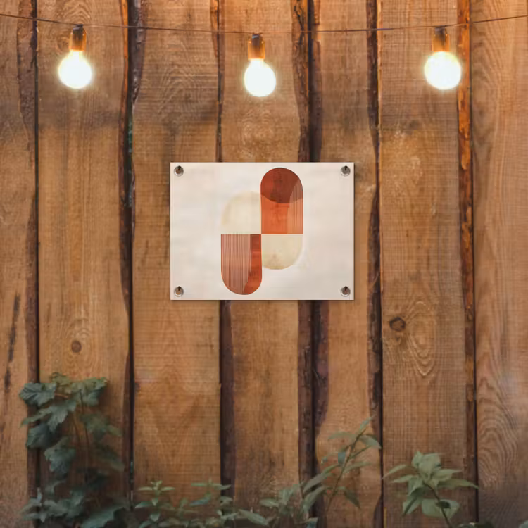 Tuinposter - Bogen - Beige - Vormen — 2