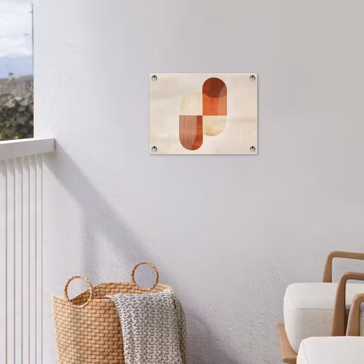 Tuinposter - Bogen - Beige - Vormen — 3
