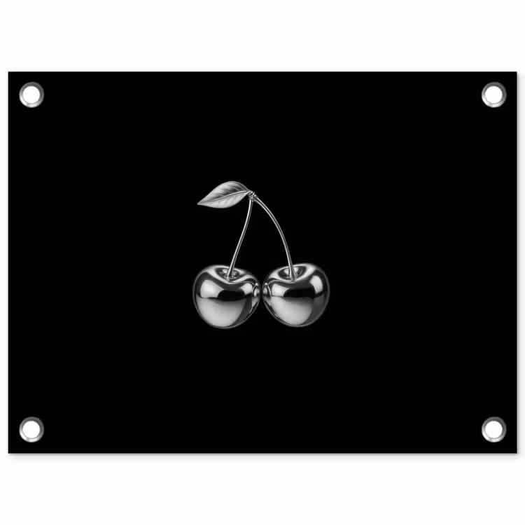 Tuinposter - Kers - Luxueus - Metallic — 1
