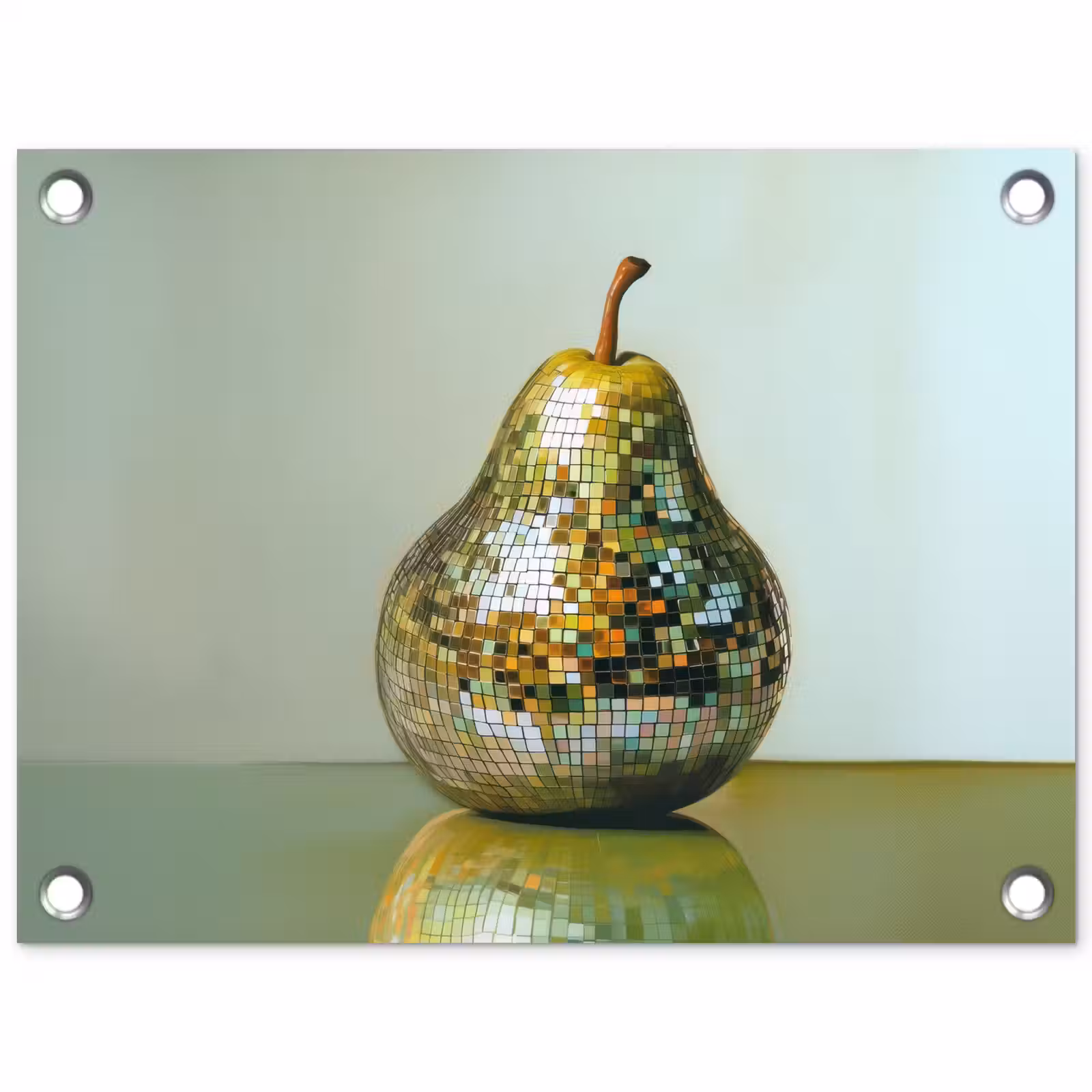 Tuinposter - Fruit - Disco - Art - Glitter — 1