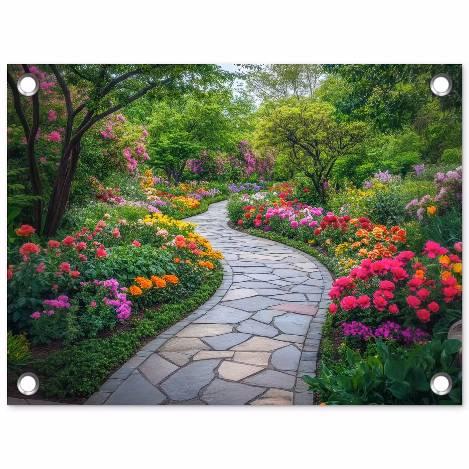 Tuinposter - Park - Bloemen - Tuin — 1