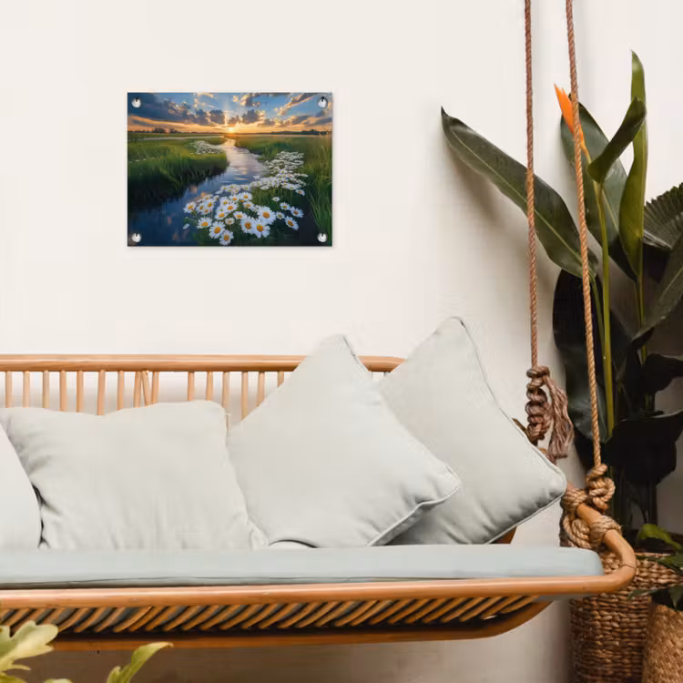 Tuinposter - Beekje - Landschap - Margriet — 5
