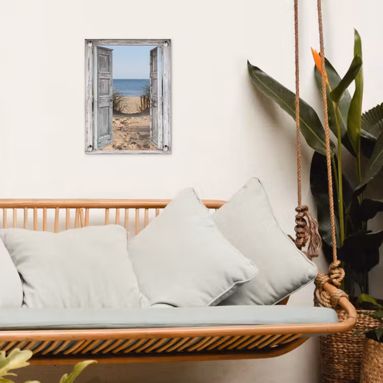 Tuinposter - Deur naar de zee — 5