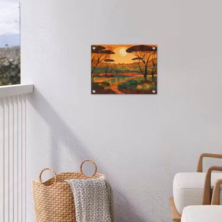 Tuinposter - Landschap - Afrikaans - Zon — 3