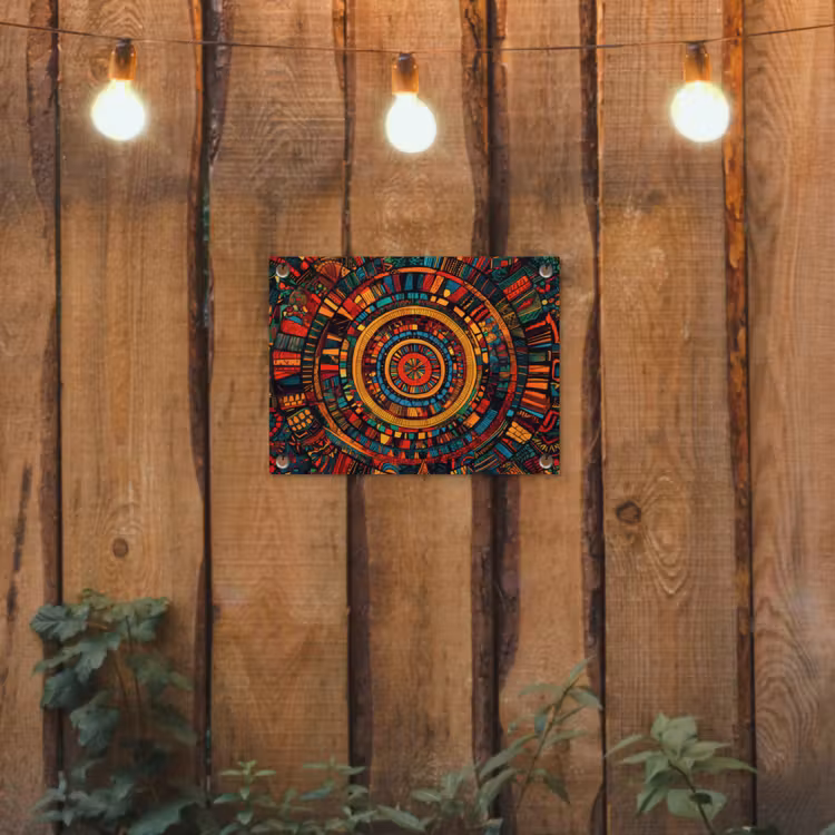 Tuinposter - Mandala - Cirkels - Patronen — 2