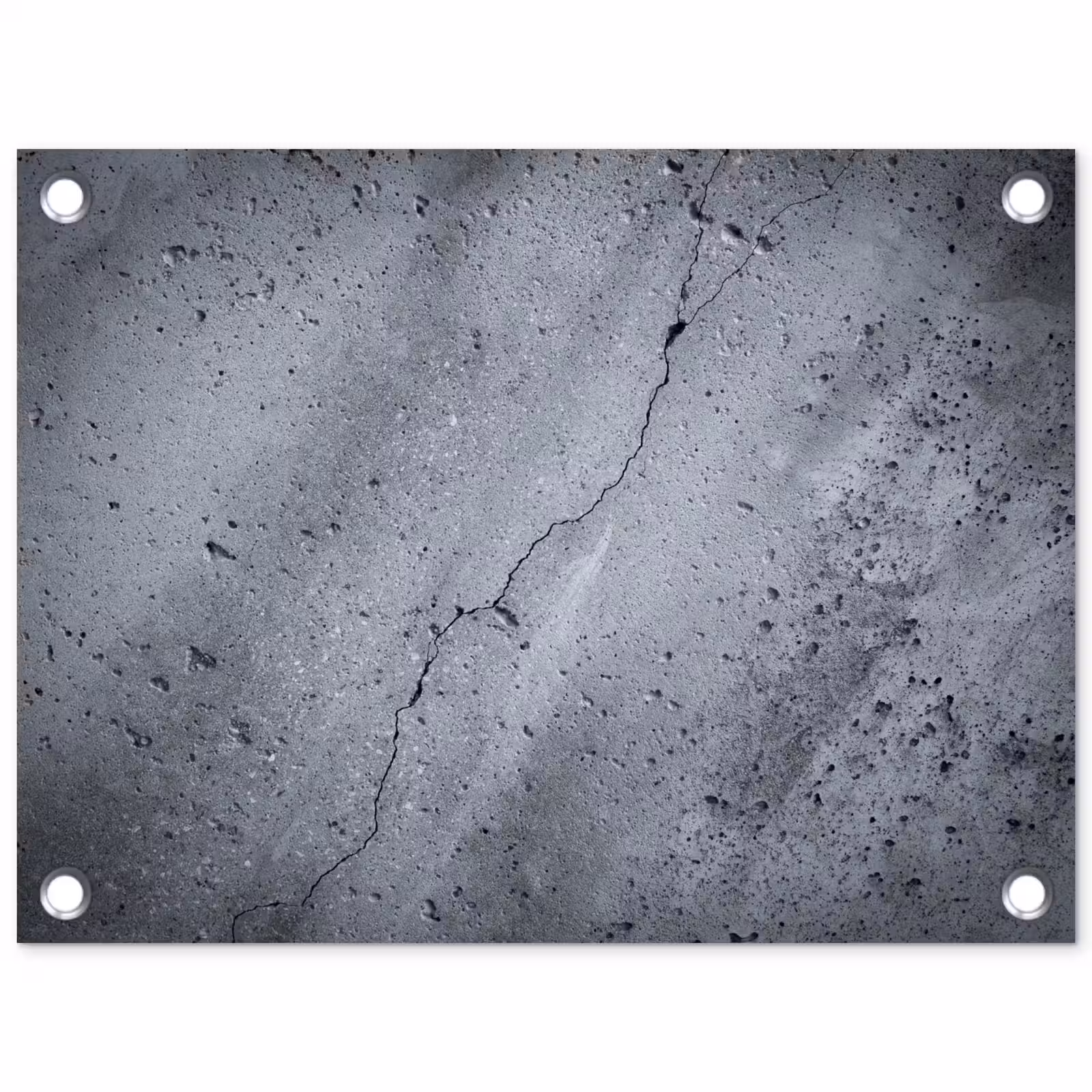 Tuinposter - Beton - Grijs - Scheur — 1