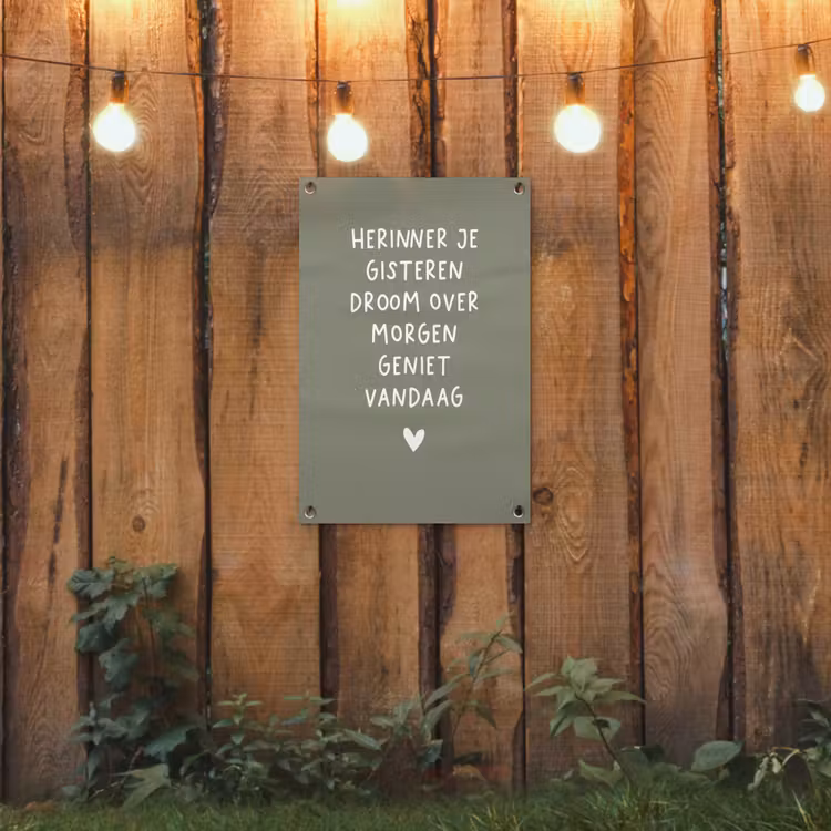 Tuinposter - droom-groen — 2