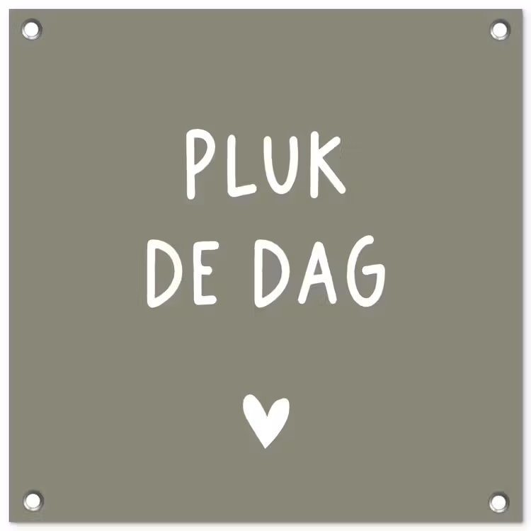 Tuinposter - plukdedag-groen — 1