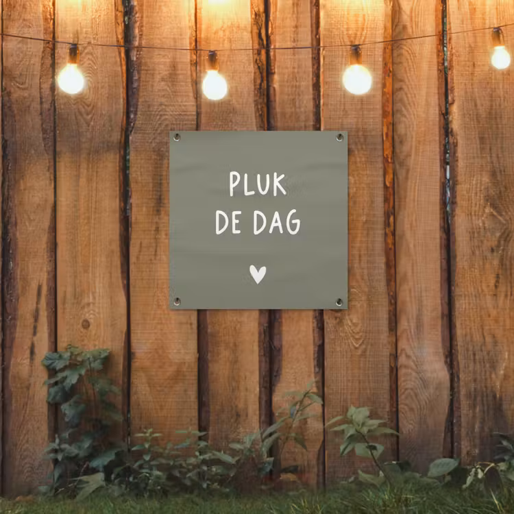Tuinposter - plukdedag-groen — 2