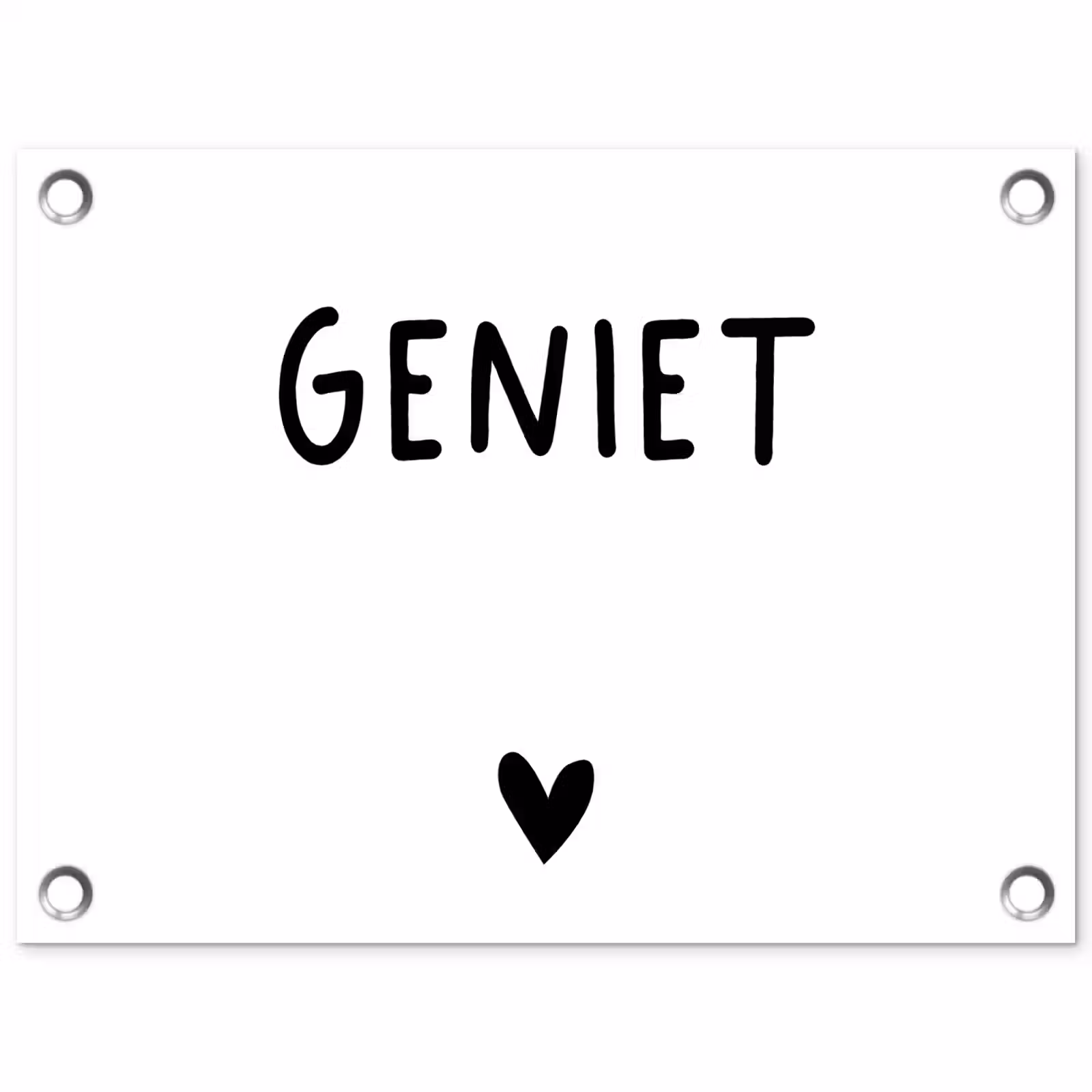Tuinposter - Quotes - Geniet - Spreuken — 1