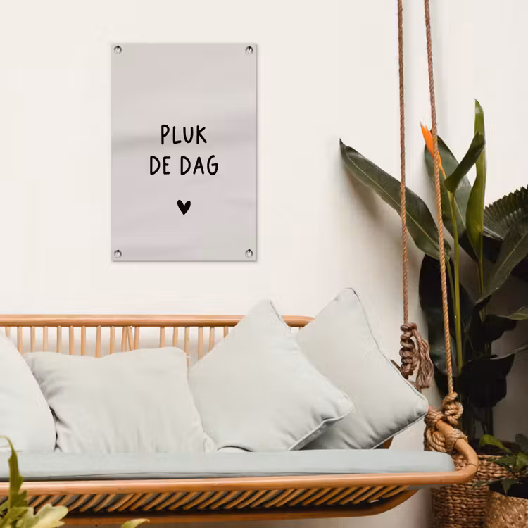 Tuinposter - plukdedag-beige — 5