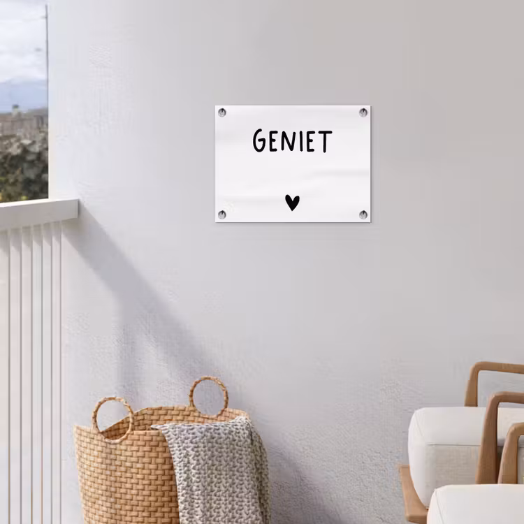 Tuinposter - Quotes - Geniet - Spreuken — 3