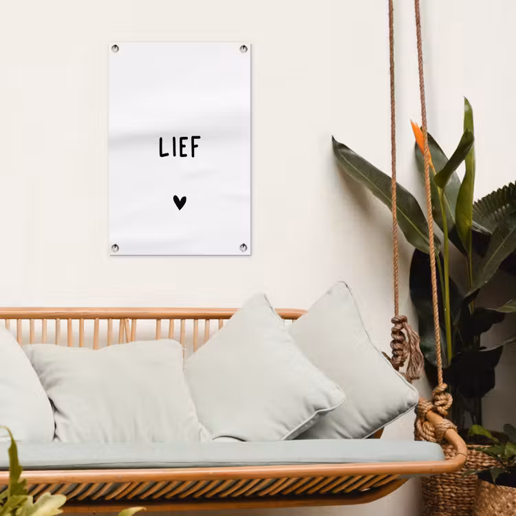 Tuinposter - Quotes - Lief - Spreuken — 5