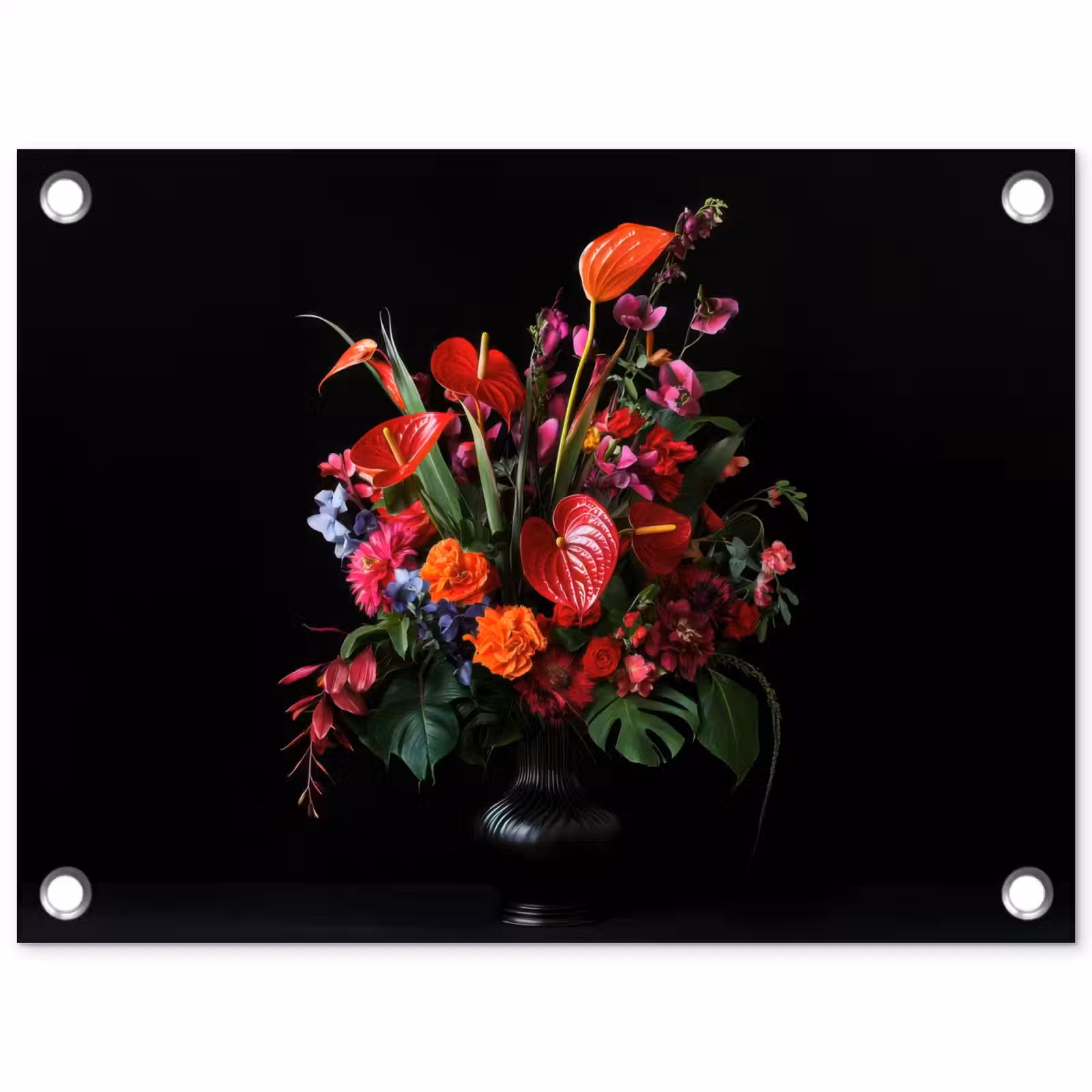 Tuinposter - Bloemen - Boeket - Sierlijk — 1