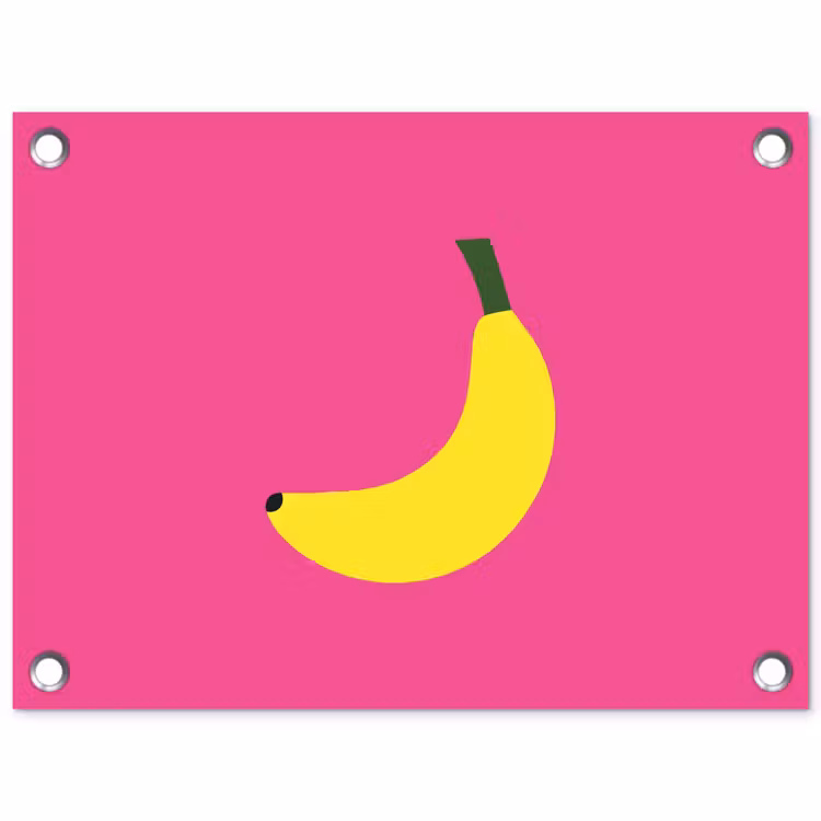 Tuinposter - Banaan - Geel - Fruit — 1