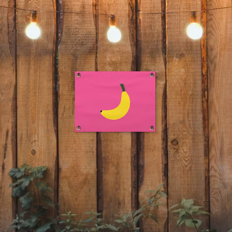 Tuinposter - Banaan - Geel - Fruit — 2