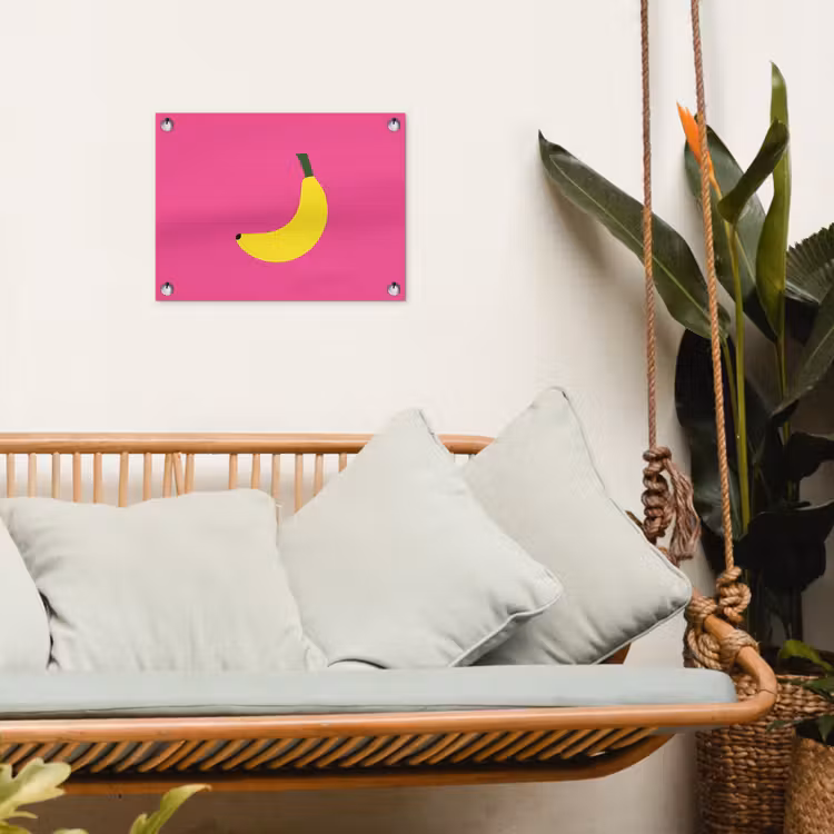 Tuinposter - Banaan - Geel - Fruit — 5