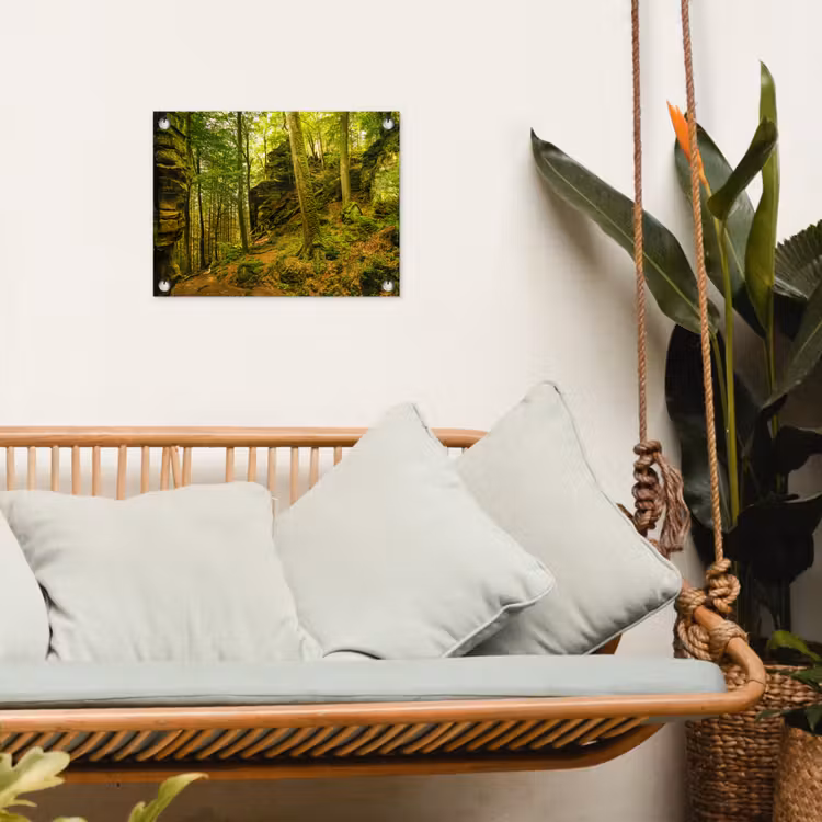 Tuinposter - Bomen - Steen - Bos - Natuur - Planten — 5