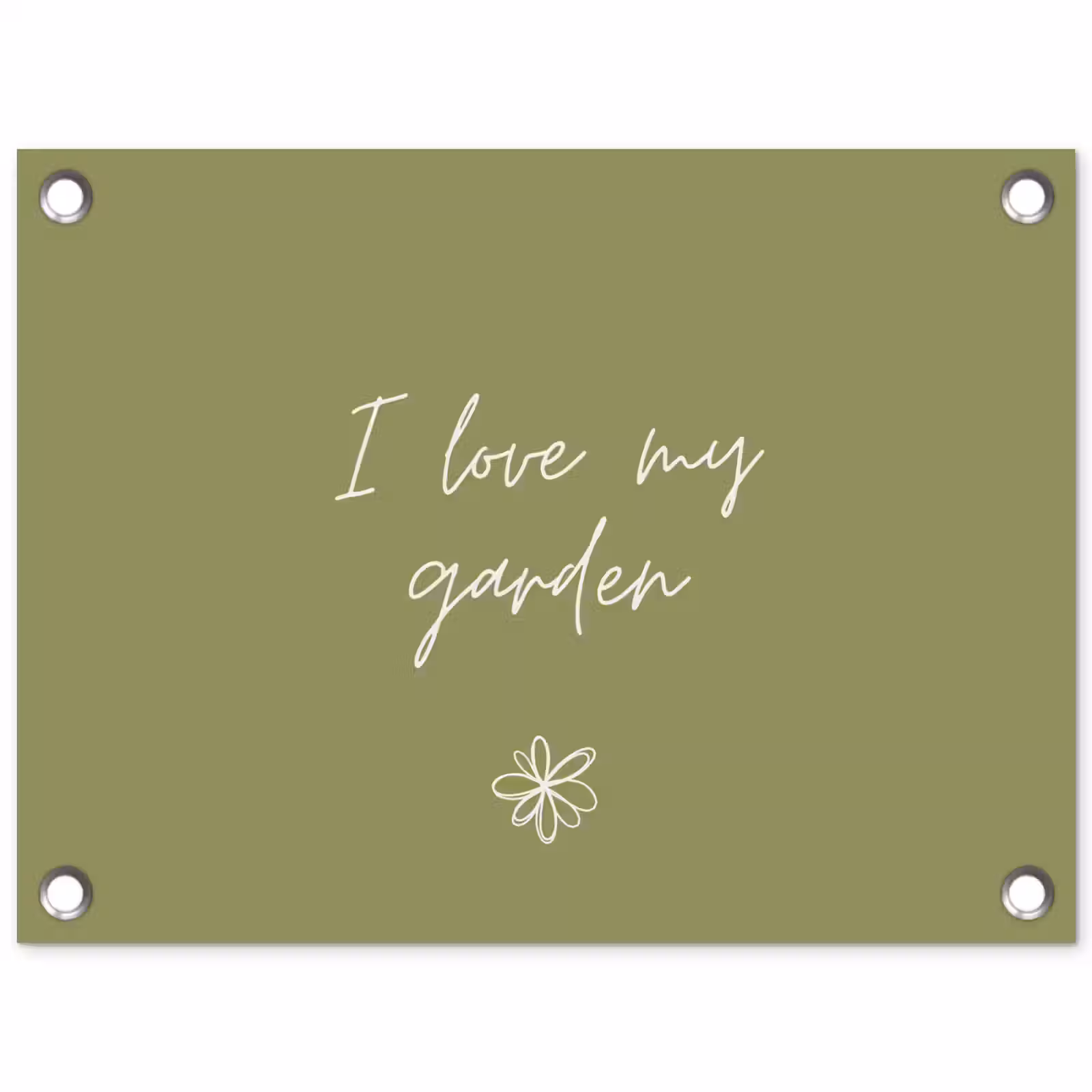 Tuinposter - I Love My Garden — 1
