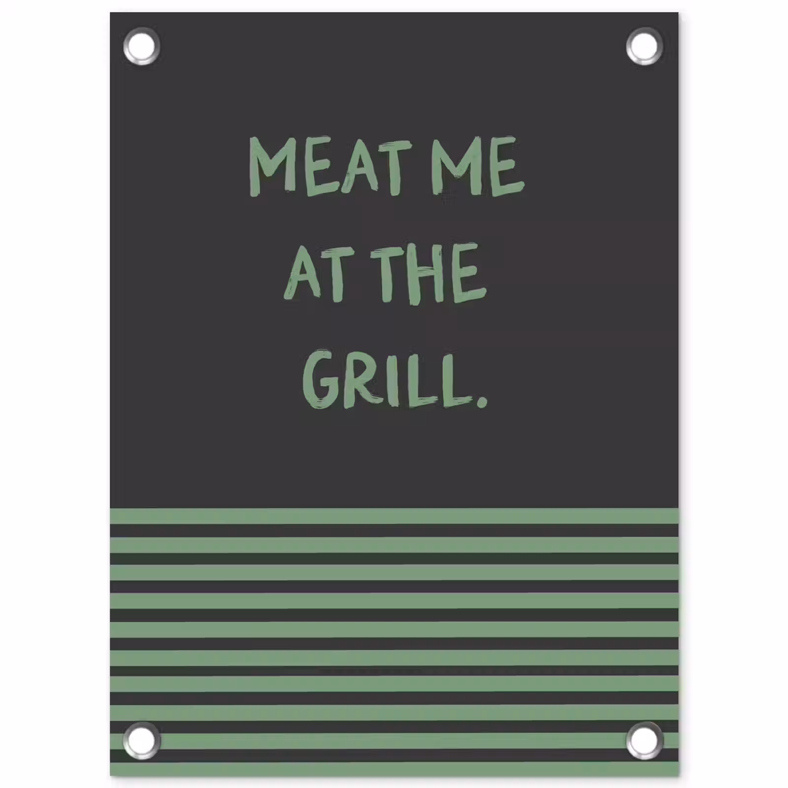Tuinposter - Quote - Groen - Grill - Zomer — 1