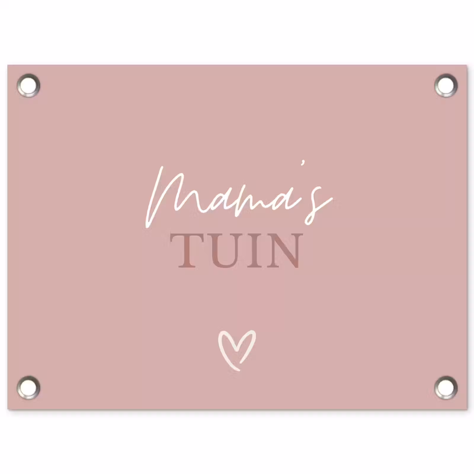 Tuinposter - Mama's Tuin met Hart — 1