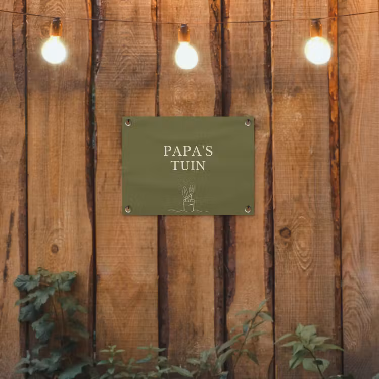 Tuinposter - Papa's Tuin — 2