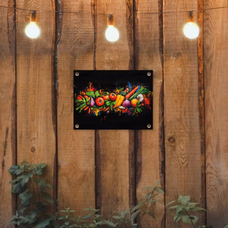 Tuinposter - Groente - Eten - Kruiden - Graffiti - Koken — 2
