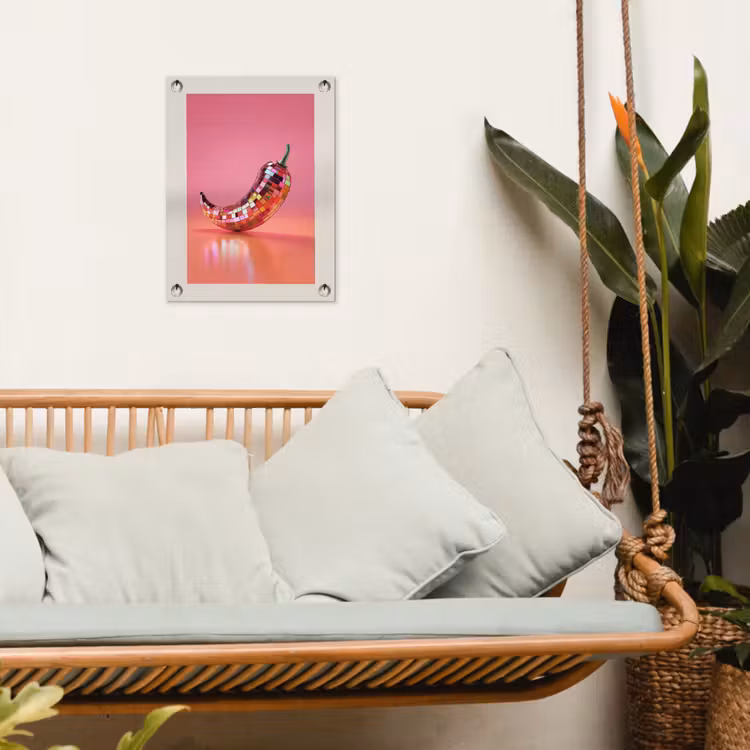 Tuinposter - Disco - Peper - Roze — 5