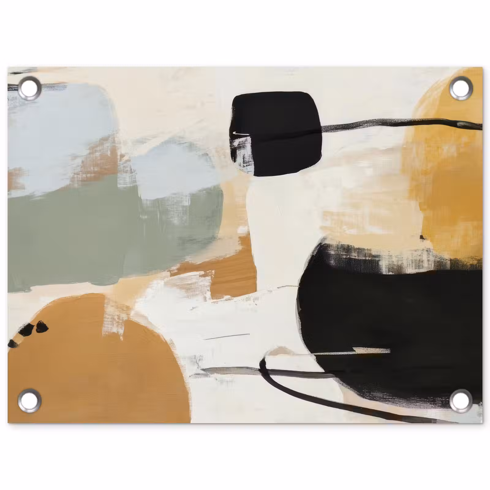 Tuinposter - Paint - Abstract - Kleuren — 1