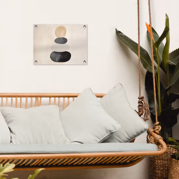 Tuinposter - Japandi - Wabi sabi - Beige — 5