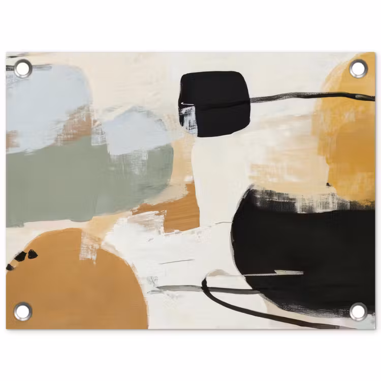 Tuinposter - Paint - Abstract - Kleuren — 1