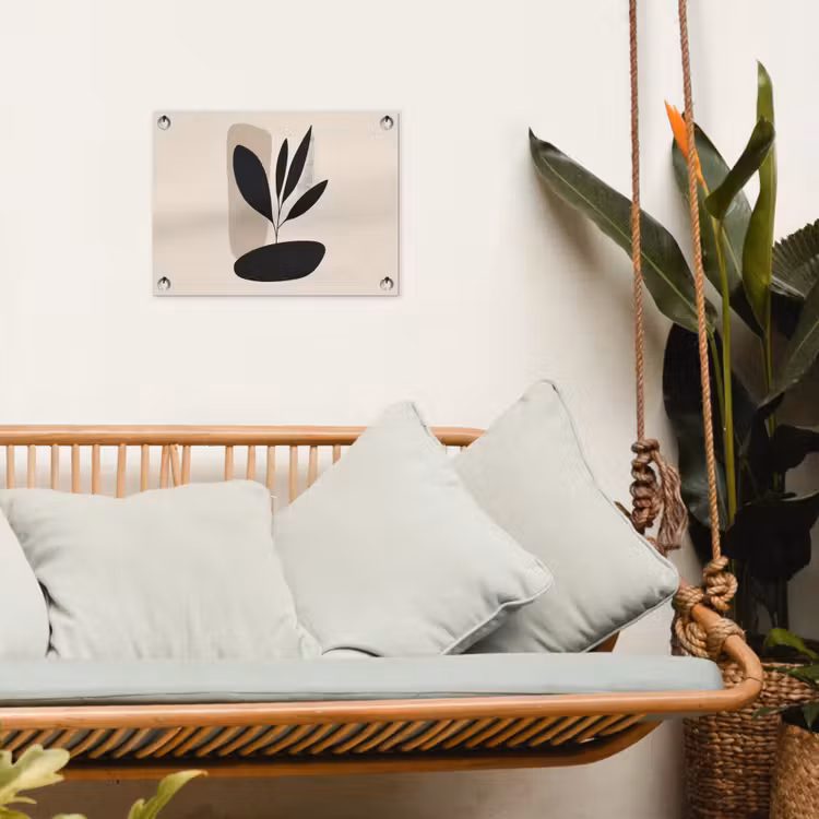 Tuinposter - Plant - Beige - Japandi — 5