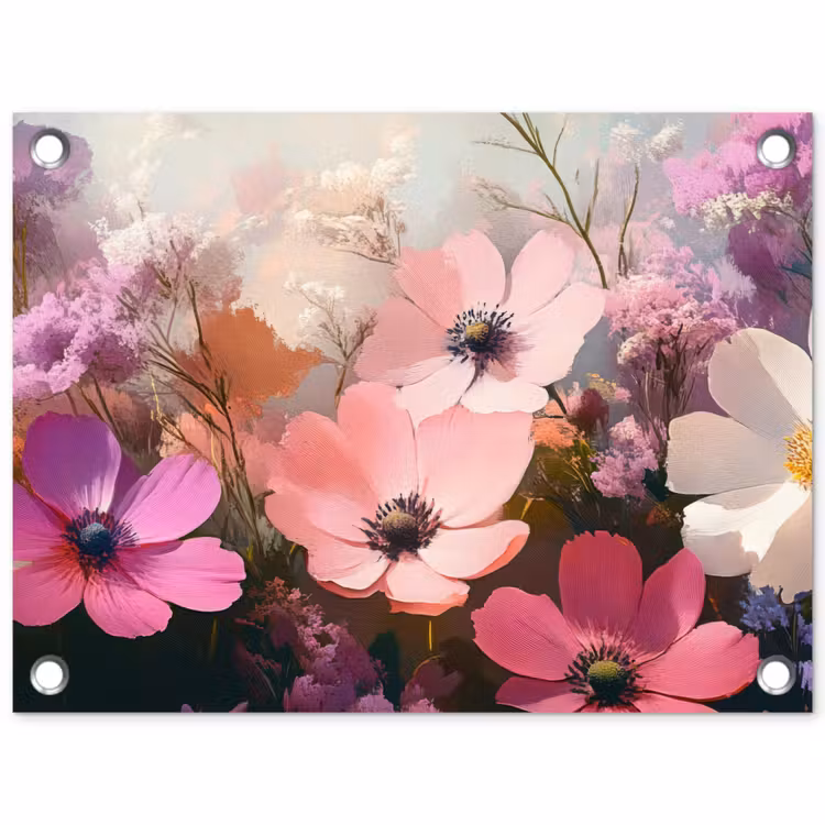 Tuinposter - Bloemen - Kleurrijk - Bloei — 1