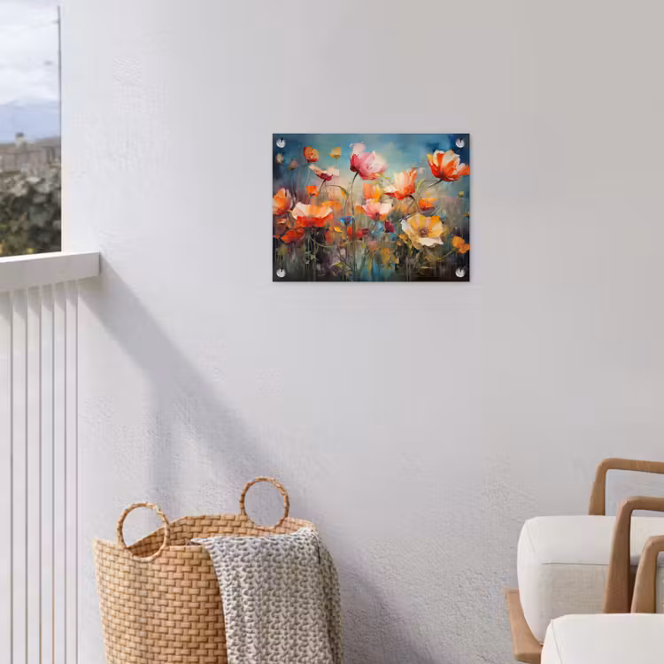 Tuinposter - Bloemen - Watercolor - Kunst - Botanisch - Natuur — 3