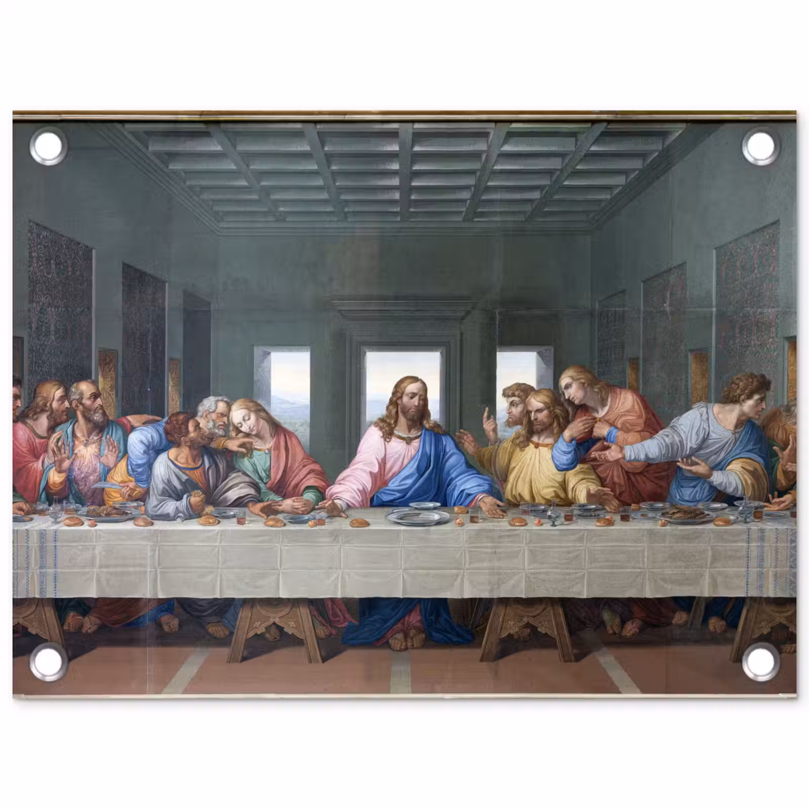 Tuinposter - Het laatste avondmaal - Leonardo da Vinci — 1